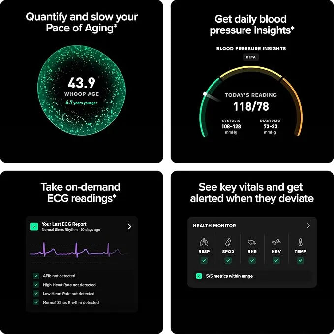 WHOOP 5.0 Activity & Fitness Tracker