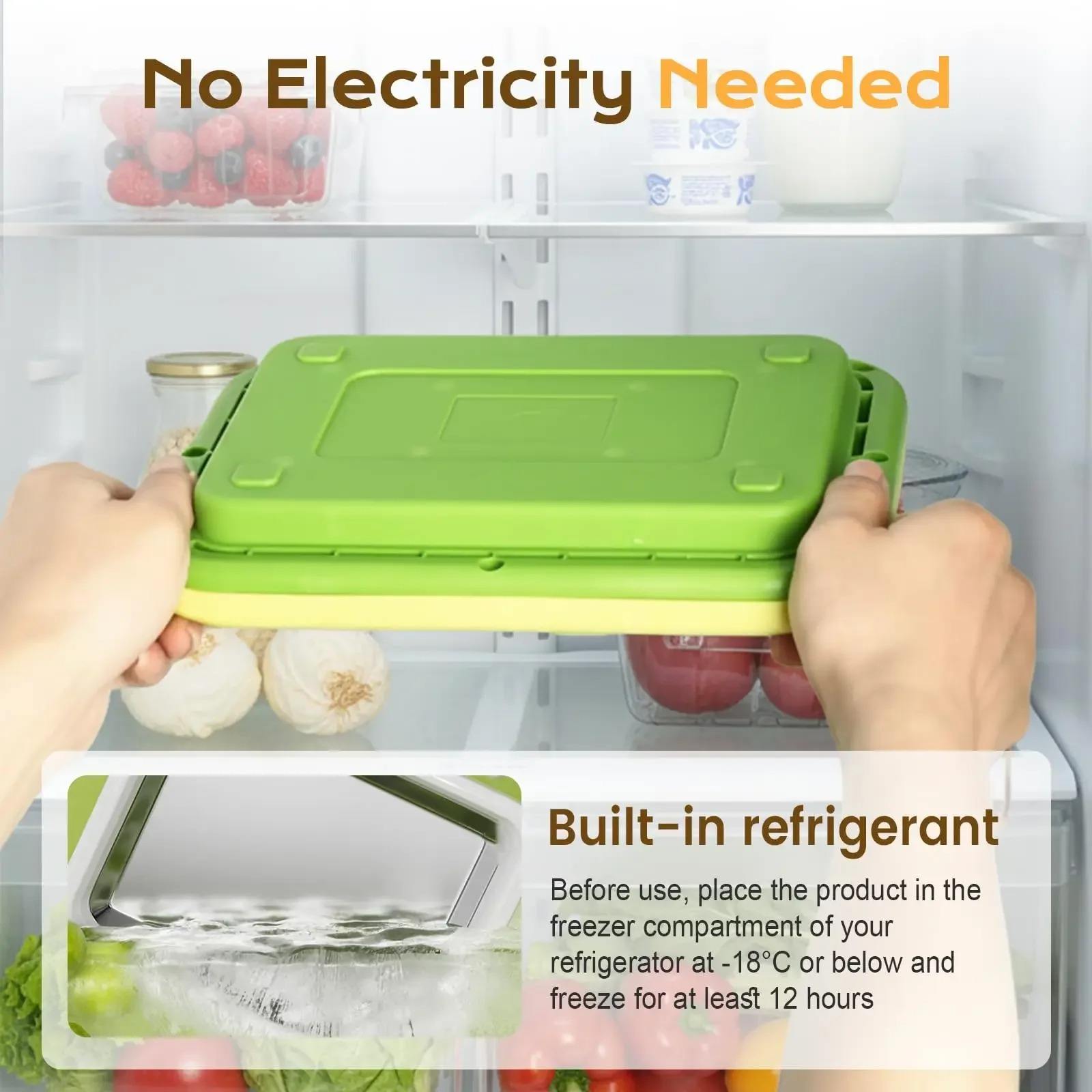 Instant Ice Cream Maker Tray