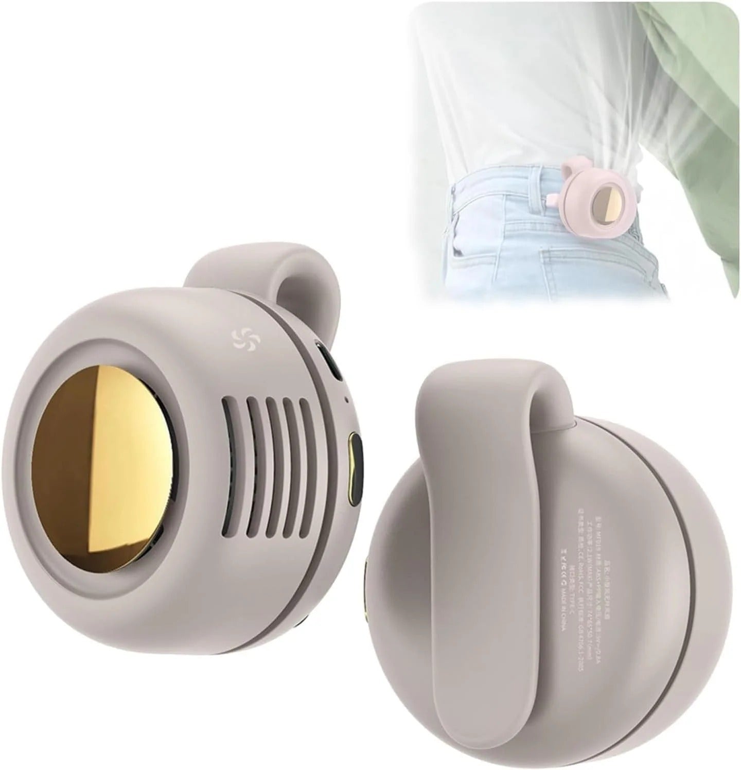 Rechargeable Mini Whirlwind Bladeless Fan