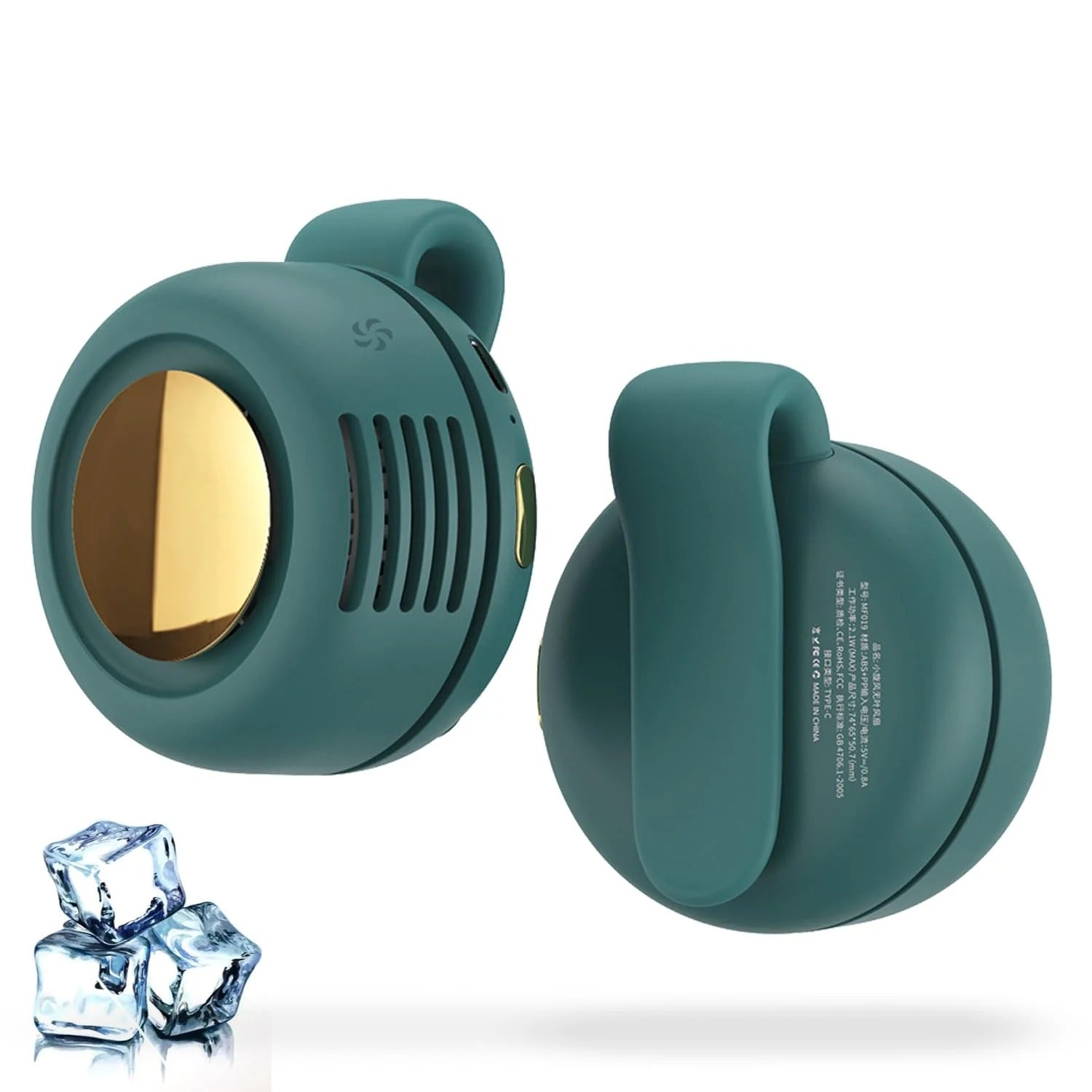 Rechargeable Mini Whirlwind Bladeless Fan