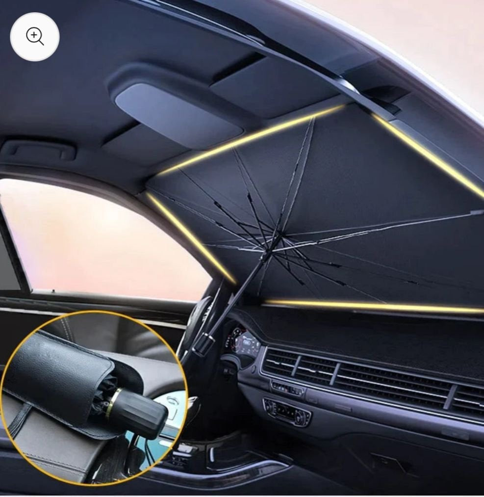 Universal Car Windshield Sun Shade Foldable Umbrella