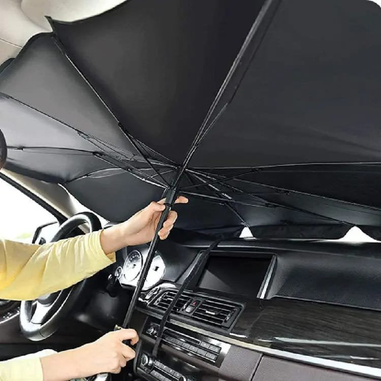 Universal Car Windshield Sun Shade Foldable Umbrella